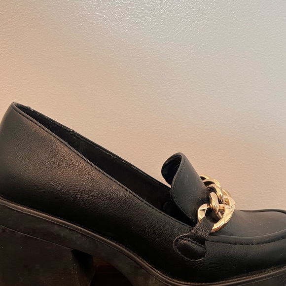 Black Platform Loafers - Picture 4 of 4